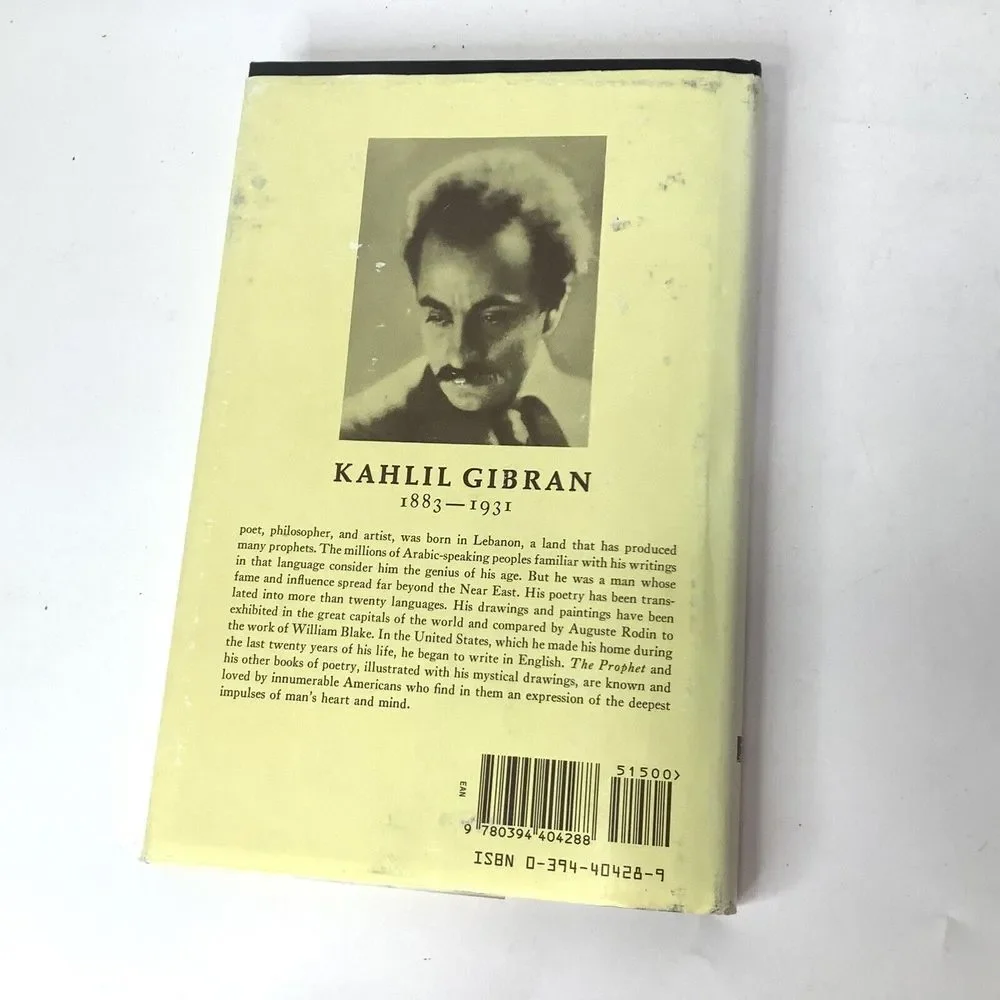 The Prophet Kahlil Gibran‎ Masterpiece 2000 Alfred A Knopf Borzoi Book Hardcover